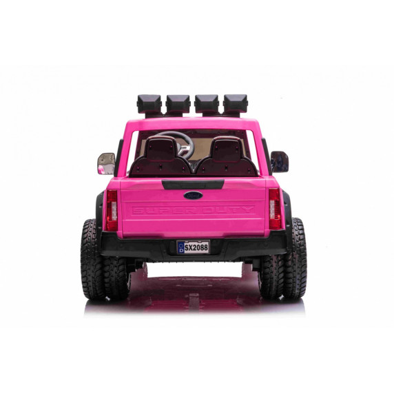Elektromos kisautó Ford Super Duty - rózsaszín