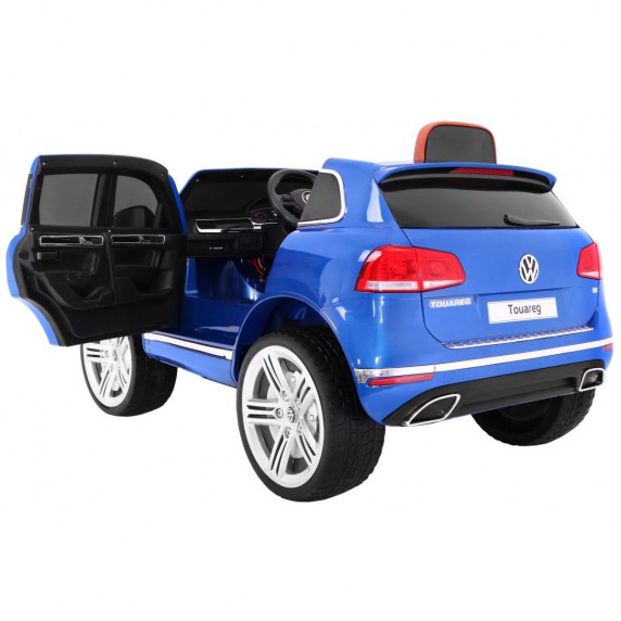 Volkswagen Touareg elektromos kisautó lakozott - Kék