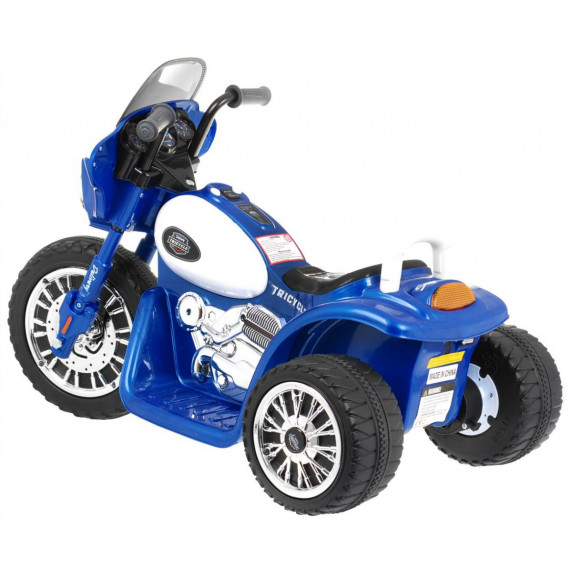 Elektromos kismotor Chopper - Kék