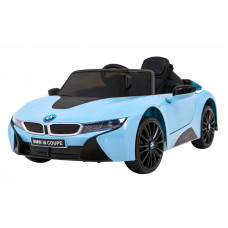 Elektromos kisautó BMW i8 LIFT Coupe - Kék Előnézet