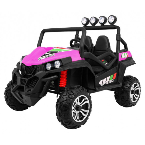 Elektromos négykerekű jármű Inlea4Fun Buggy 4x4 LIFT - Rózsaszín