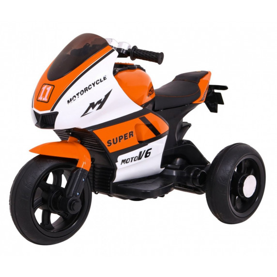 Elektromos háromkerekű SUPER Motorcycle  - narancssárga