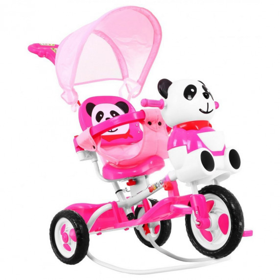 Tricikli Inlea4Fun PANDA - Rózsaszín