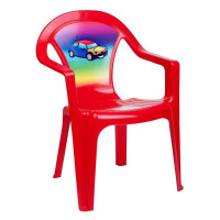 Műanyag szék gyerekeknek STAR PLUS - Piros 
